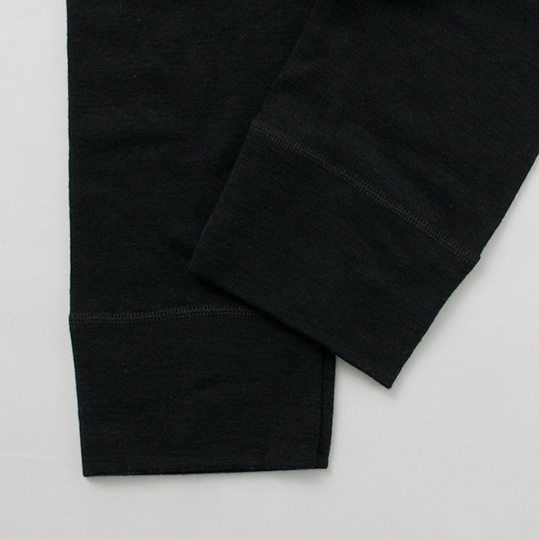 Leggings de laine de laine de mérinos à 100% / 100%