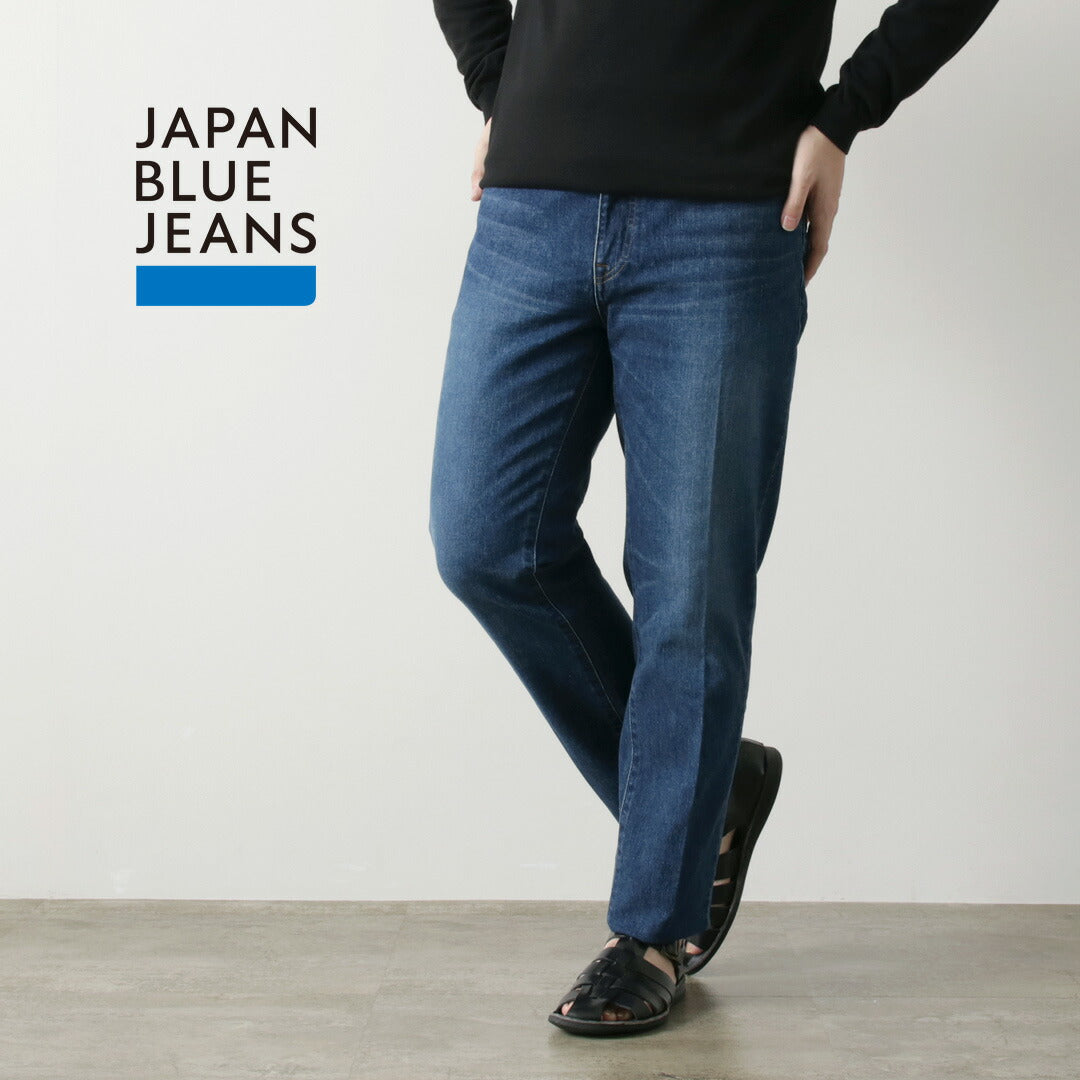 Japan Blue Jeans / 12 oz Stretch Center Crease 5P Denim Used Traitement