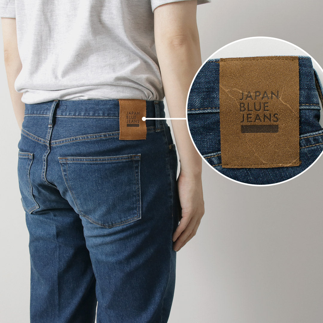 Japan Blue Jeans / 12 oz Stretch Center Crease 5P Denim Used Traitement