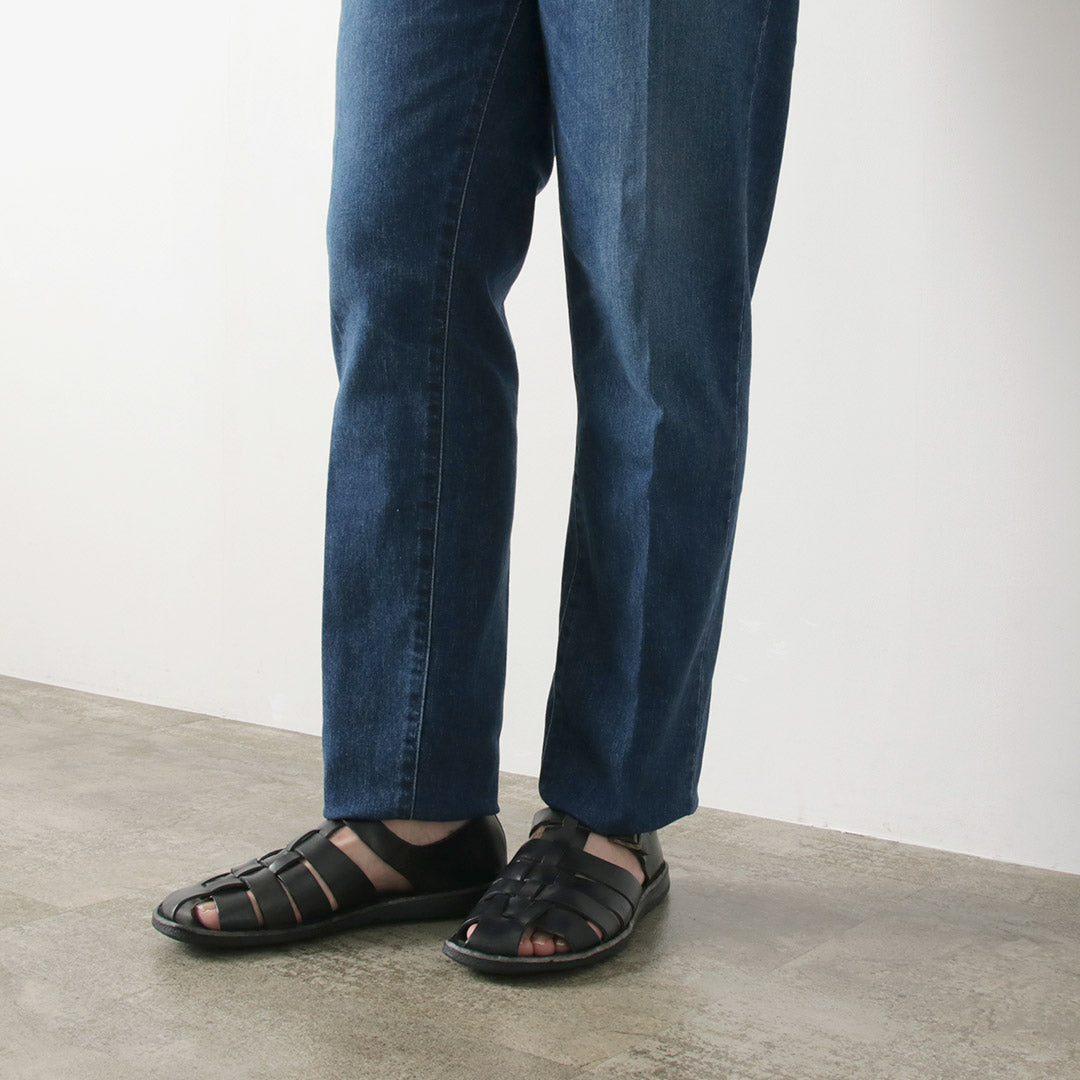 Japan Blue Jeans / 12 oz Stretch Center Crease 5P Denim Used Traitement