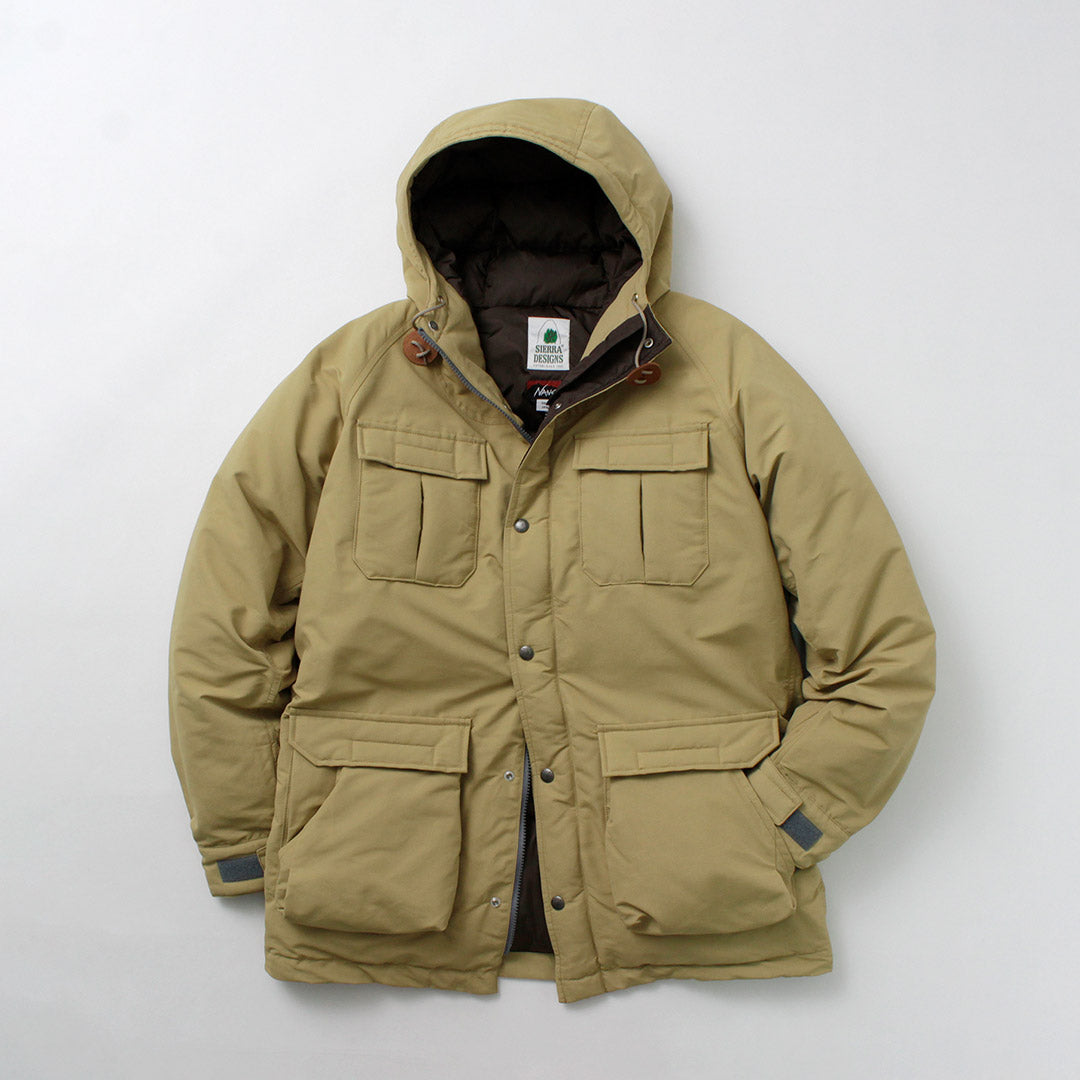 NANGA / SIERRA DESIGNS Collaboration Cordura 60/40 770FP Down Mountain Parka