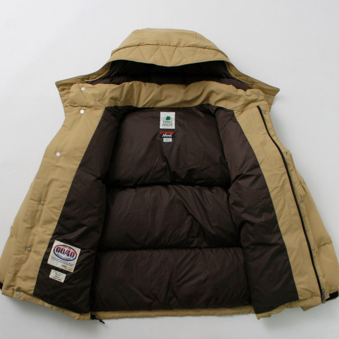 NANGA / SIERRA DESIGNS Collaboration Cordura 60/40 Jam-Pack Down Jacket