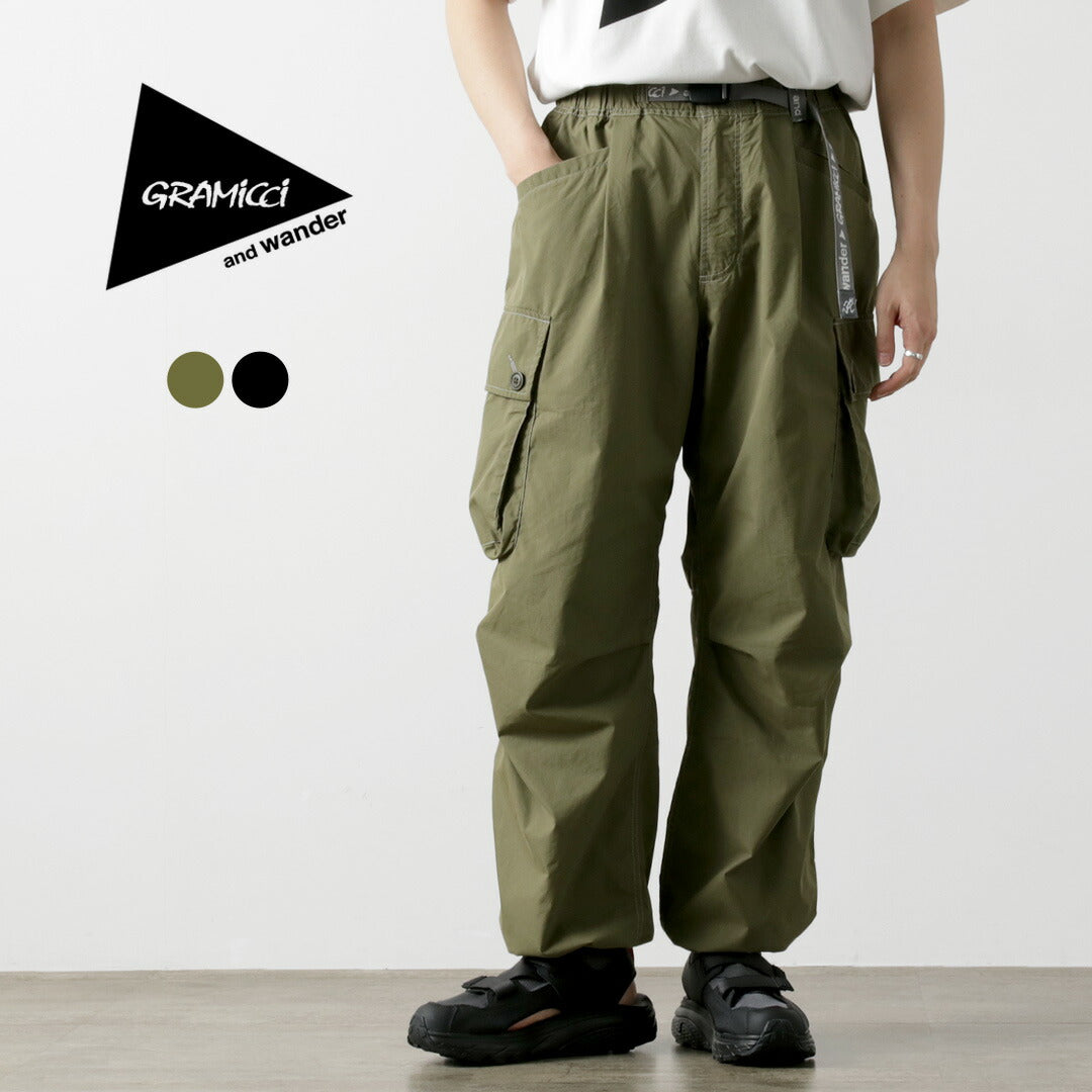 AND WANDER / Gramicci Military Wide Pants