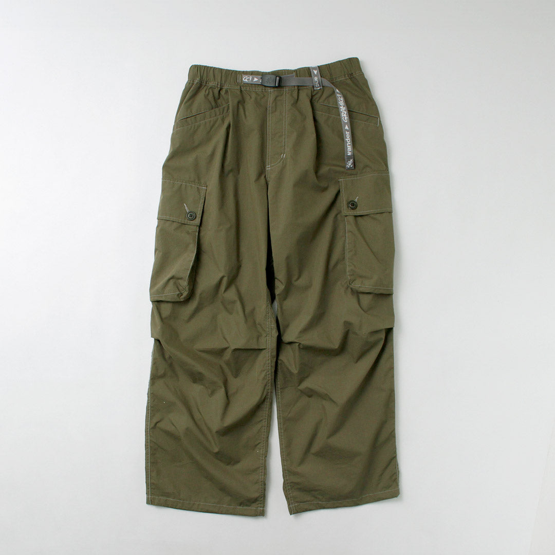 AND WANDER / Gramicci Military Wide Pants
