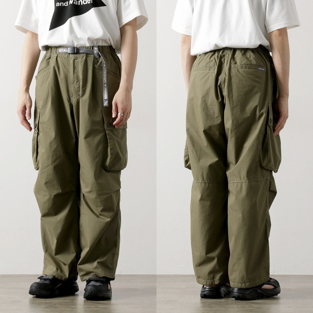 AND WANDER / Gramicci Military Wide Pants