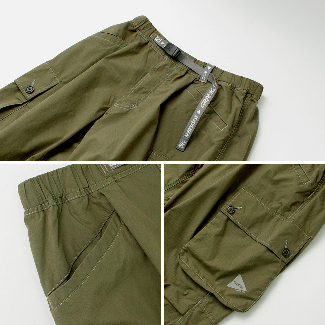 AND WANDER / Gramicci Military Wide Pants
