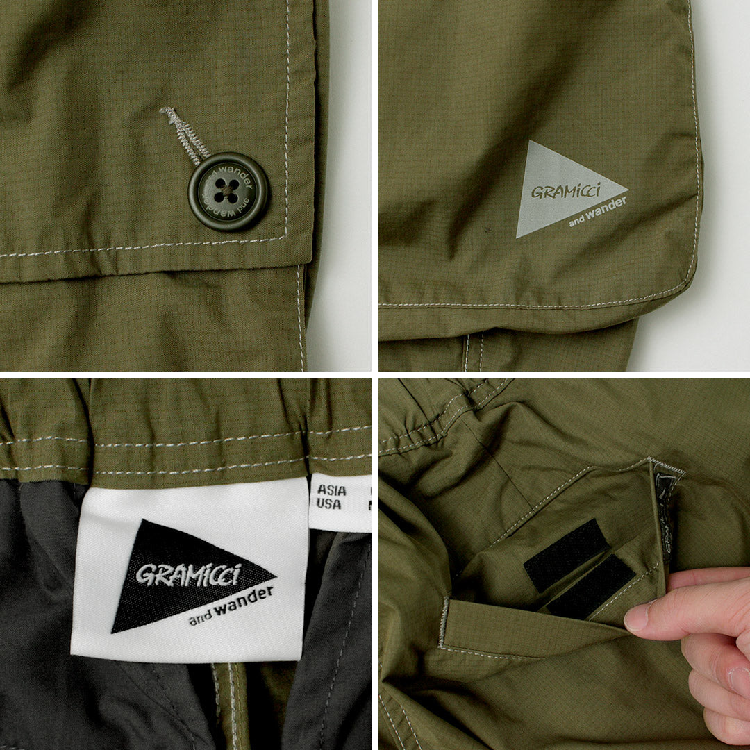 AND WANDER / Gramicci Military Wide Pants