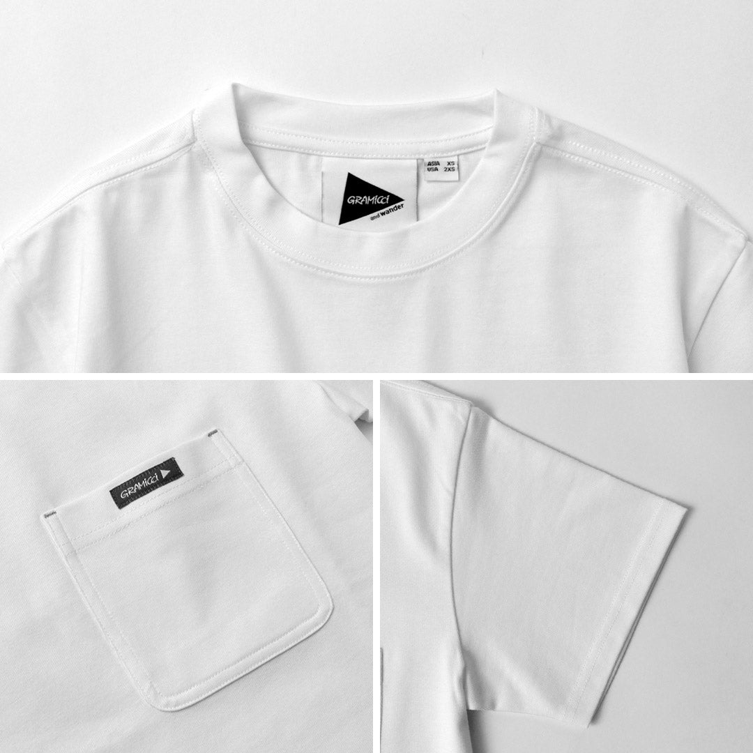 AND WANDER / Gramicci Back Print Tee
