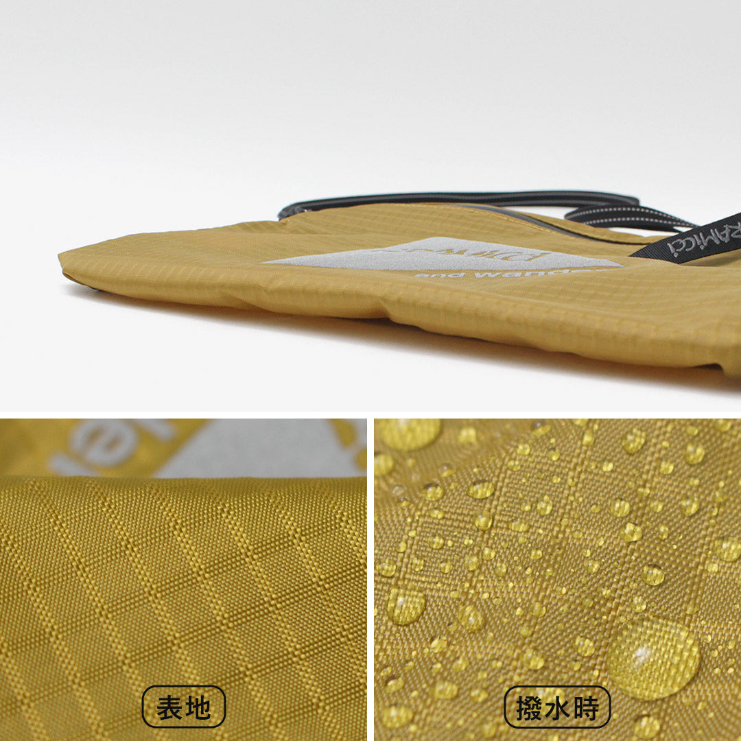 AND WANDER / Gramicci Nylon Sacoche