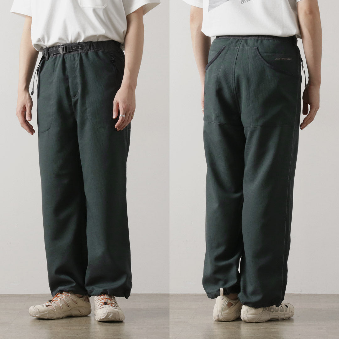 AND WANDER / Vent Pants