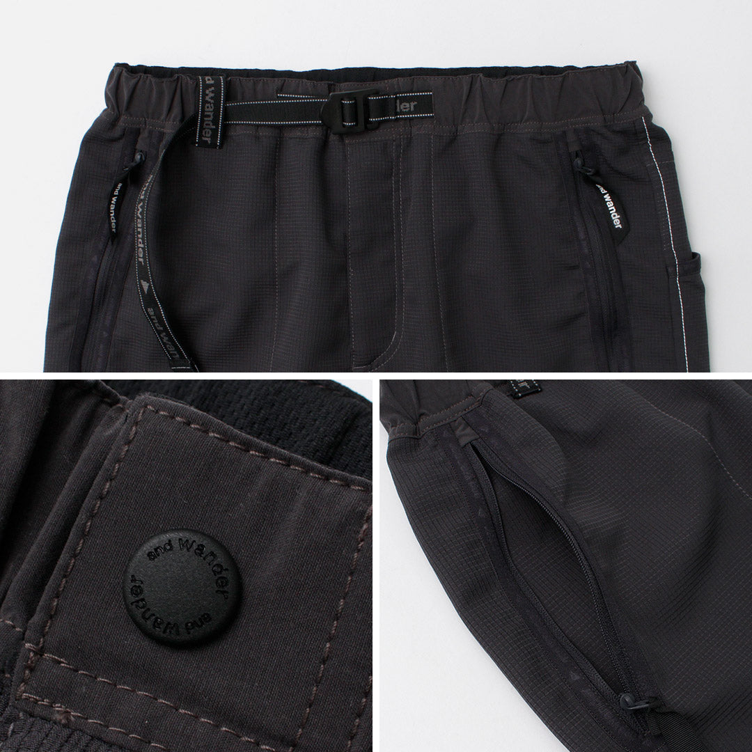 AND WANDER / Vent Pants