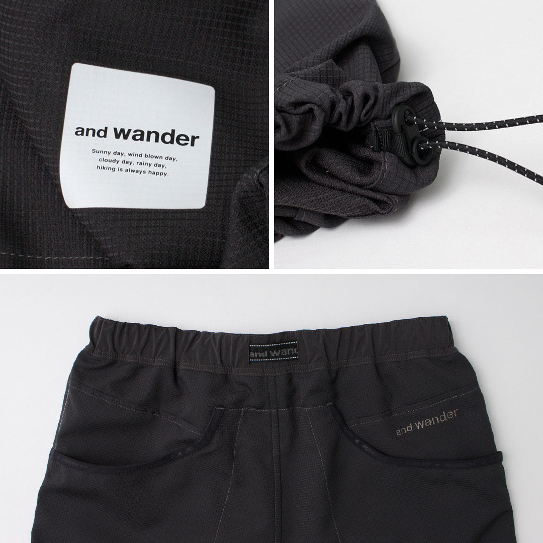 AND WANDER / Vent Pants