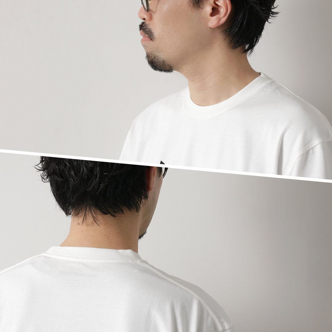 AND WANDER / Big Logo Short Sleeve T-Shirt