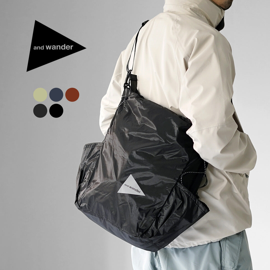 AND WANDER / Sil Tote Bag