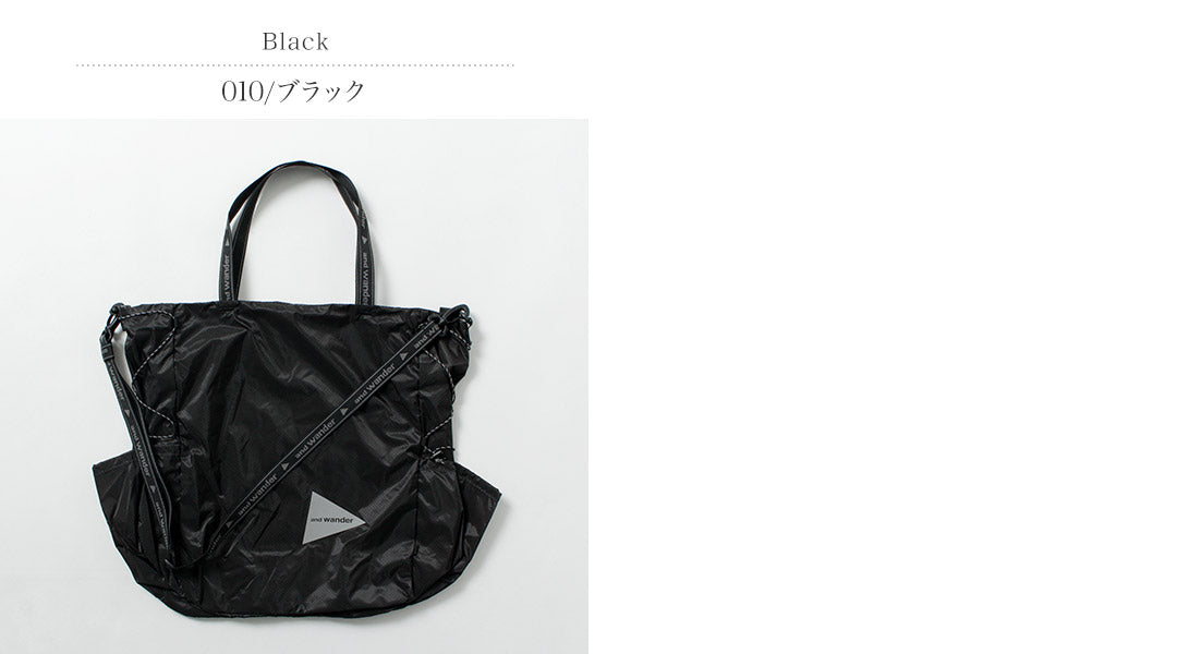 AND WANDER / Sil Tote Bag