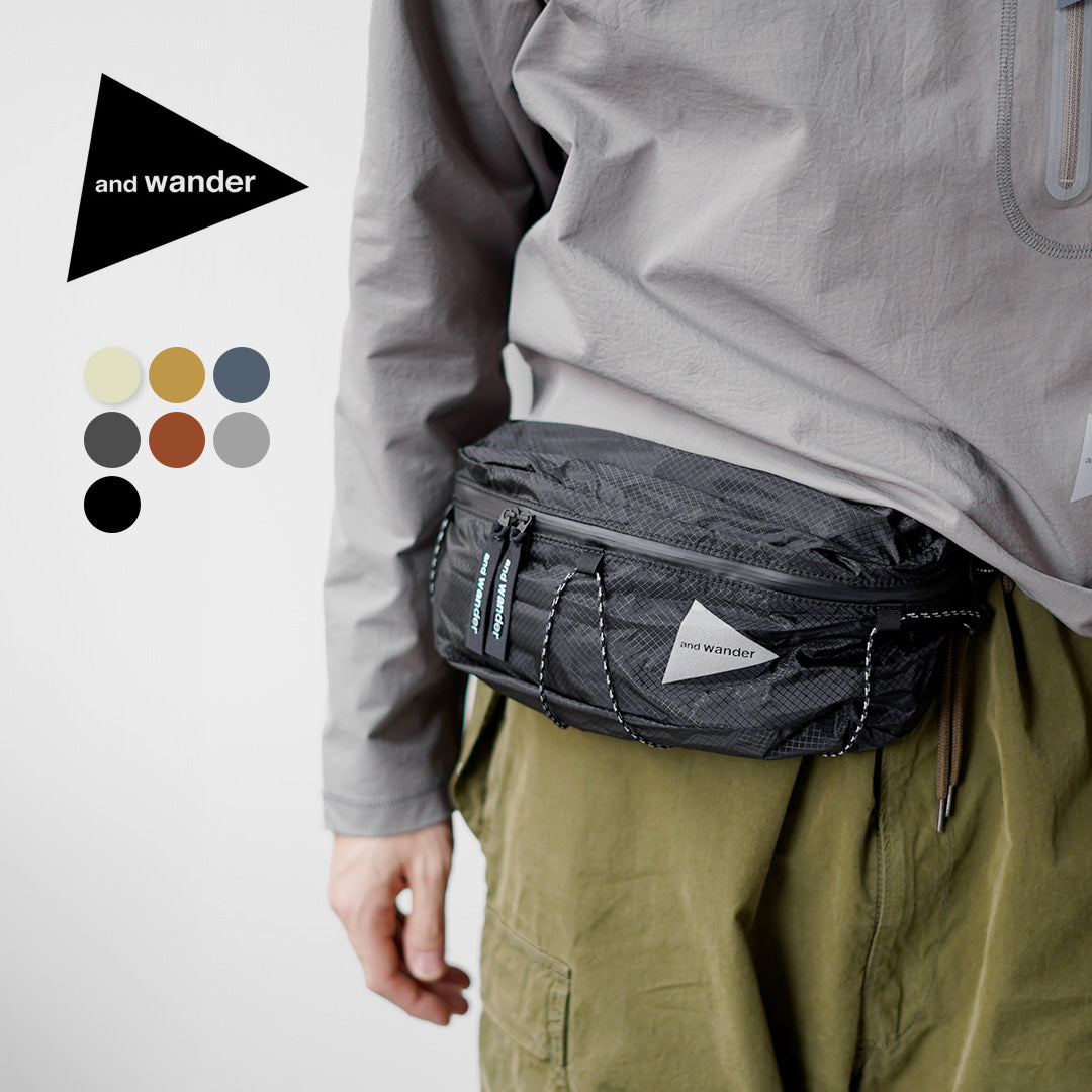 AND WANDER / Sil Waist Bag