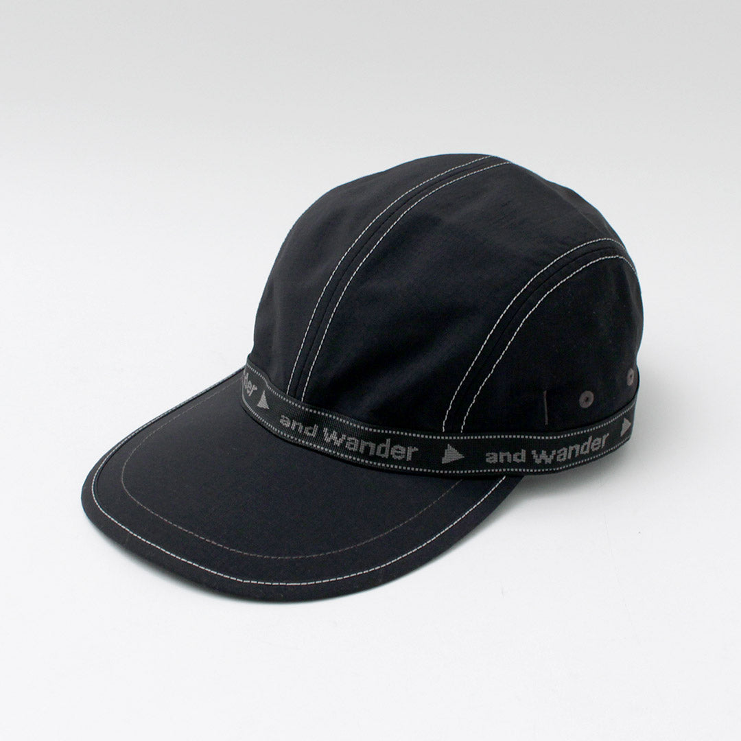 AND WANDER / Jacquard Tape Cap