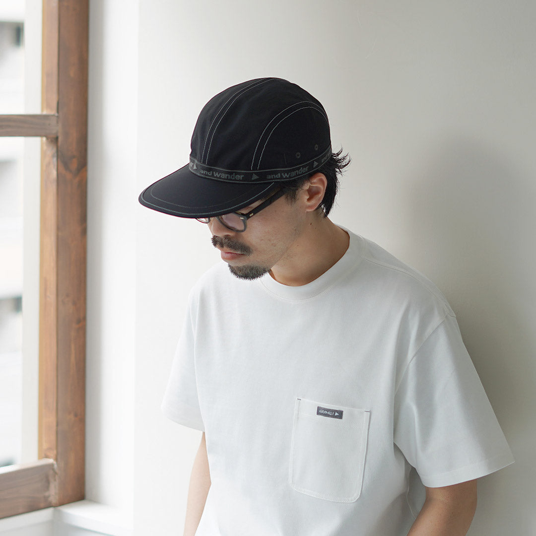 AND WANDER / Jacquard Tape Cap