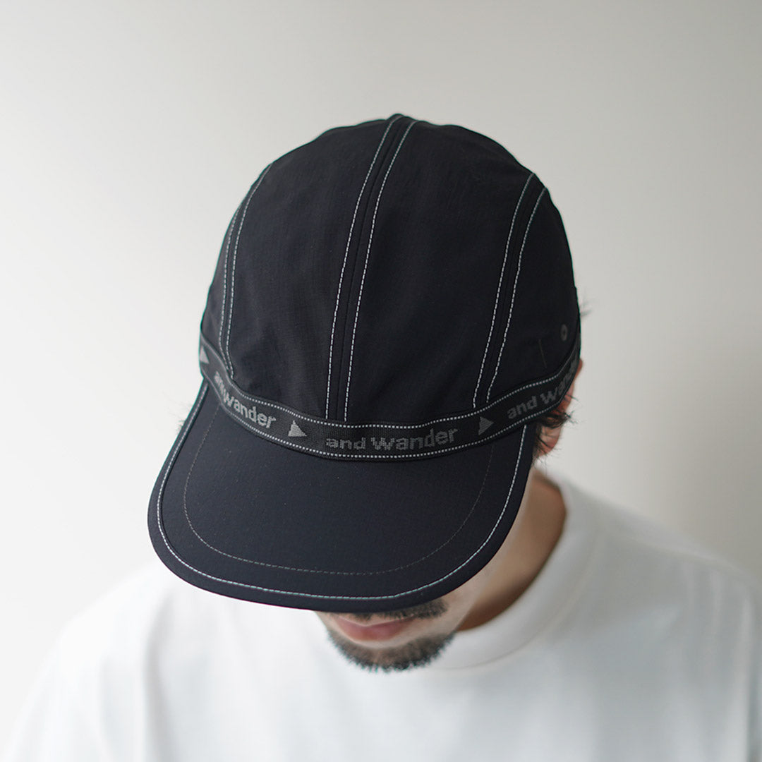 AND WANDER / Jacquard Tape Cap