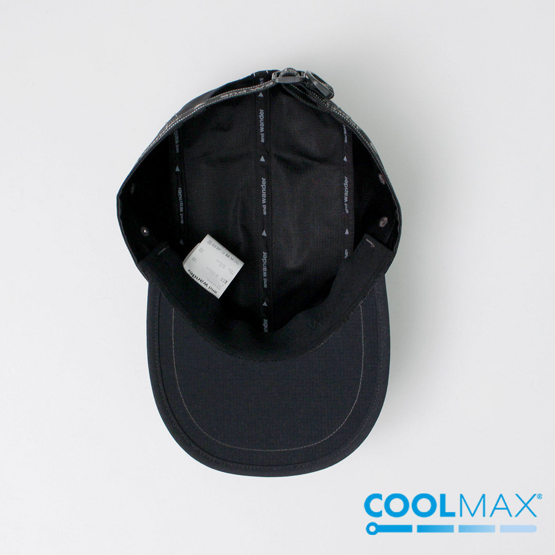 AND WANDER / Jacquard Tape Cap