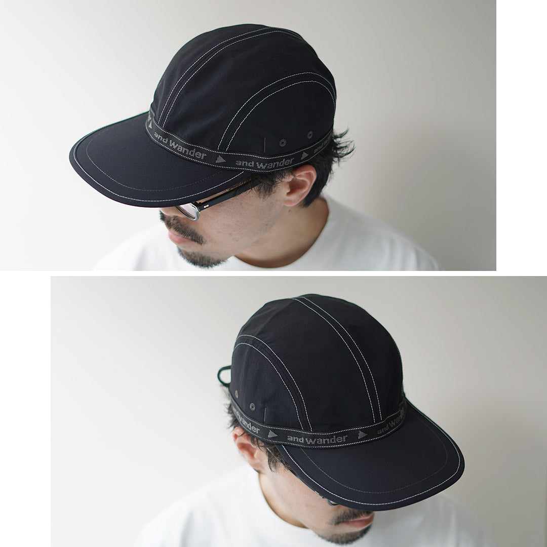 AND WANDER / Jacquard Tape Cap