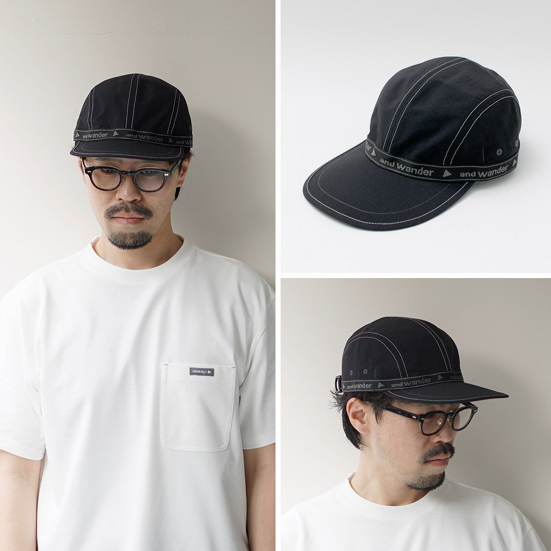AND WANDER / Jacquard Tape Cap