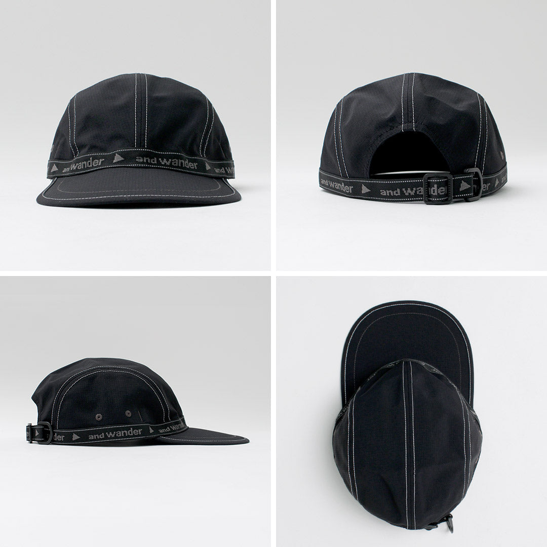 AND WANDER / Jacquard Tape Cap
