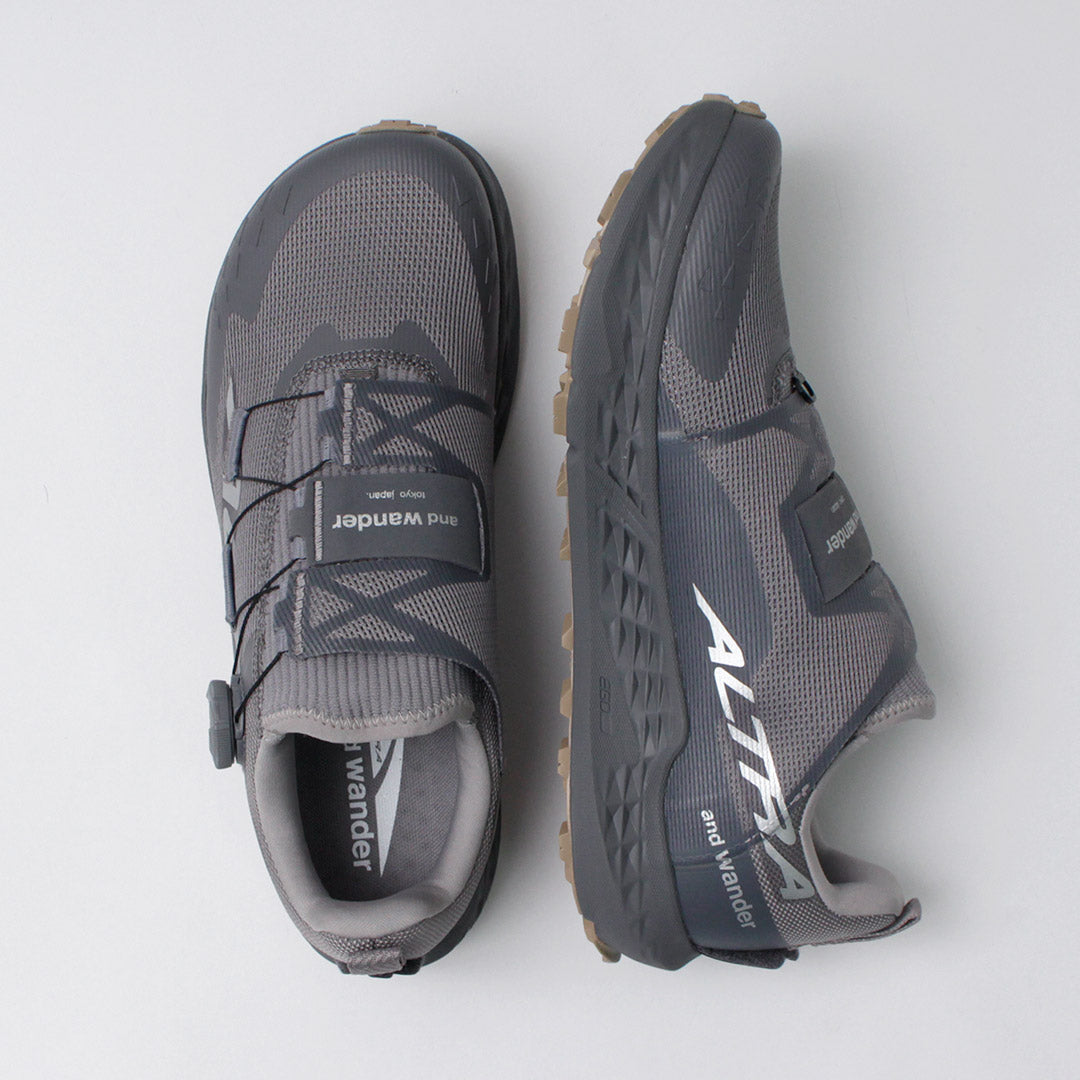 AND WANDER / Altra Collaboration Timp 5 BOA Sneakers