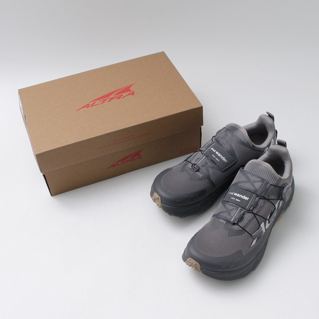 AND WANDER / Altra Collaboration Timp 5 BOA Sneakers