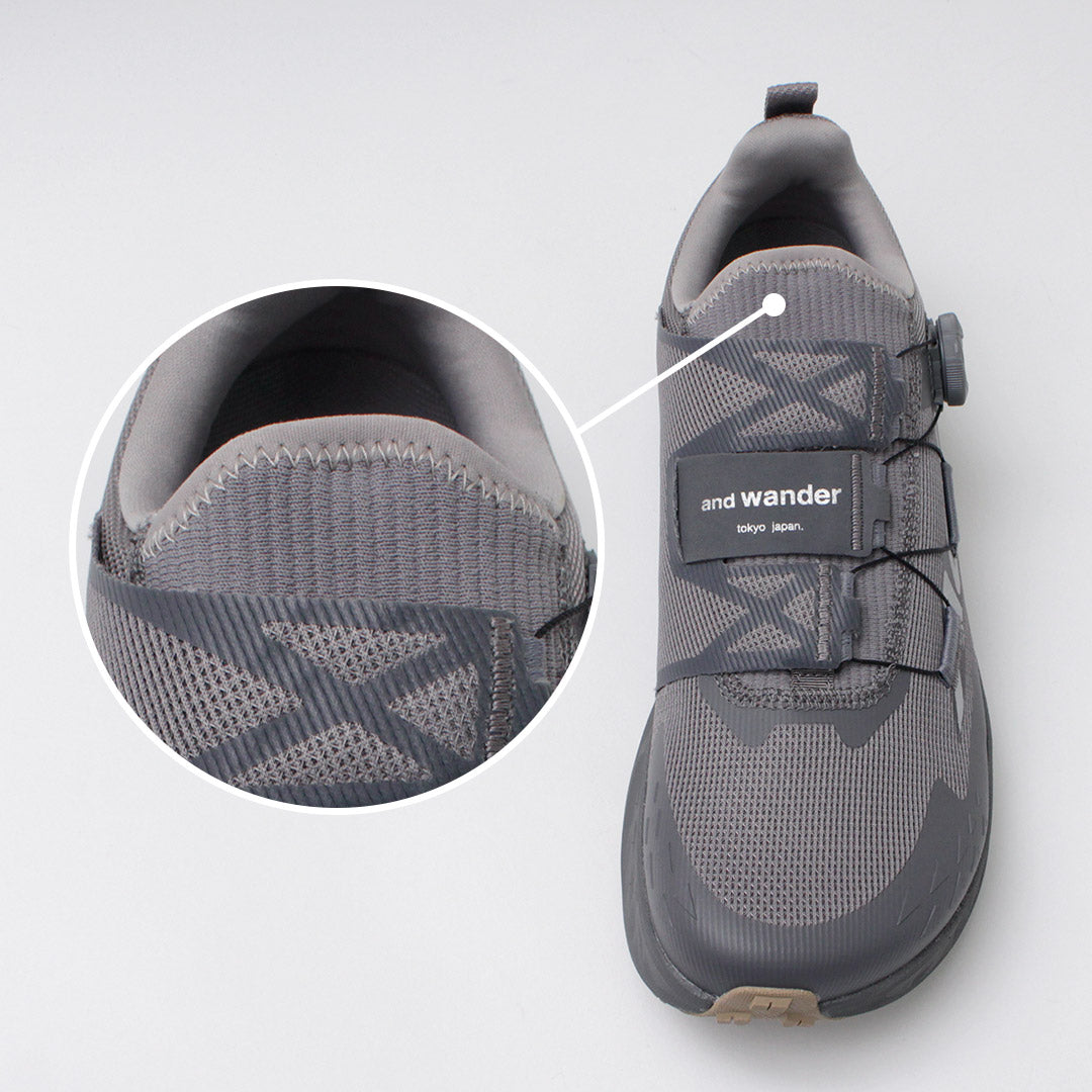 AND WANDER / Altra Collaboration Timp 5 BOA Sneakers