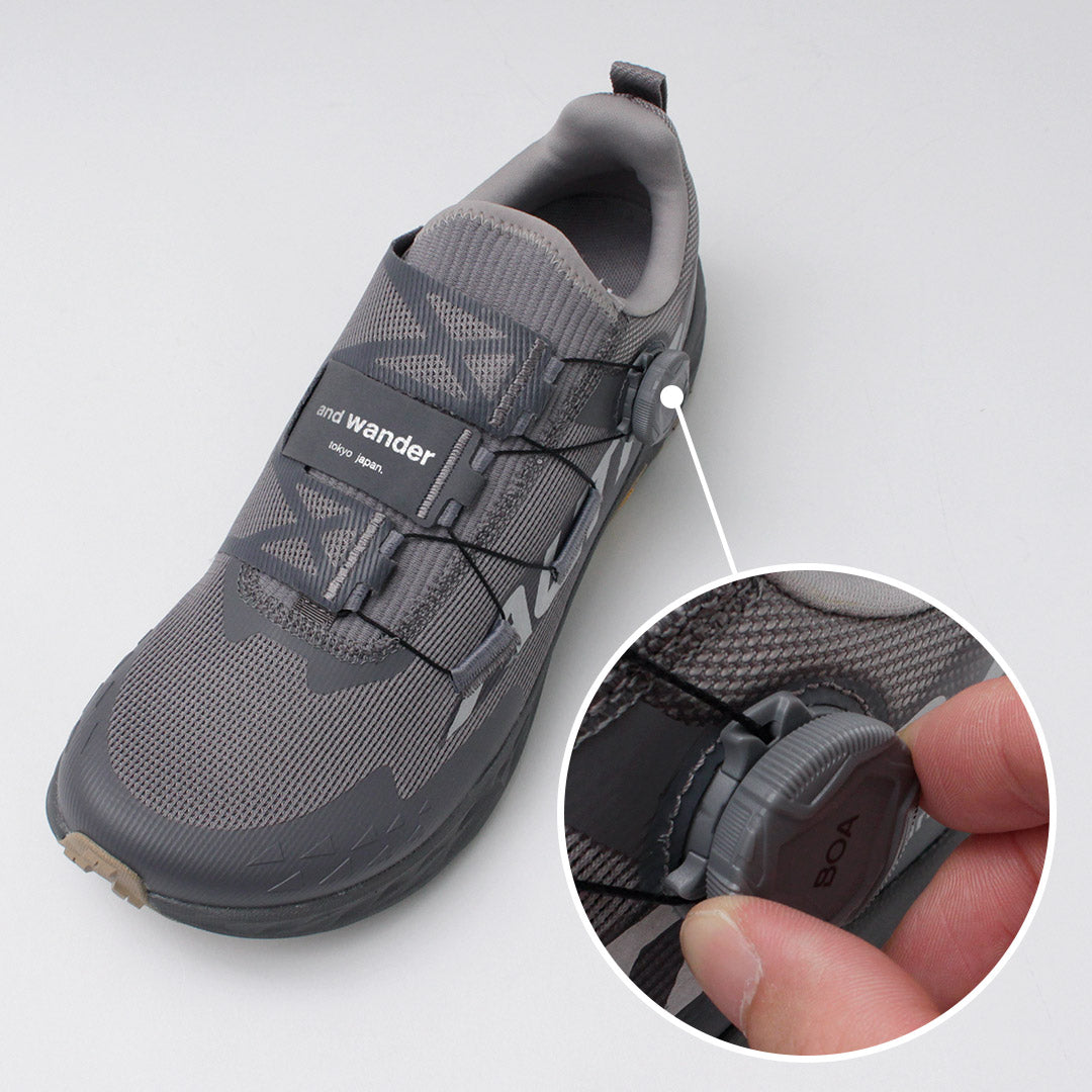AND WANDER / Altra Collaboration Timp 5 BOA Sneakers
