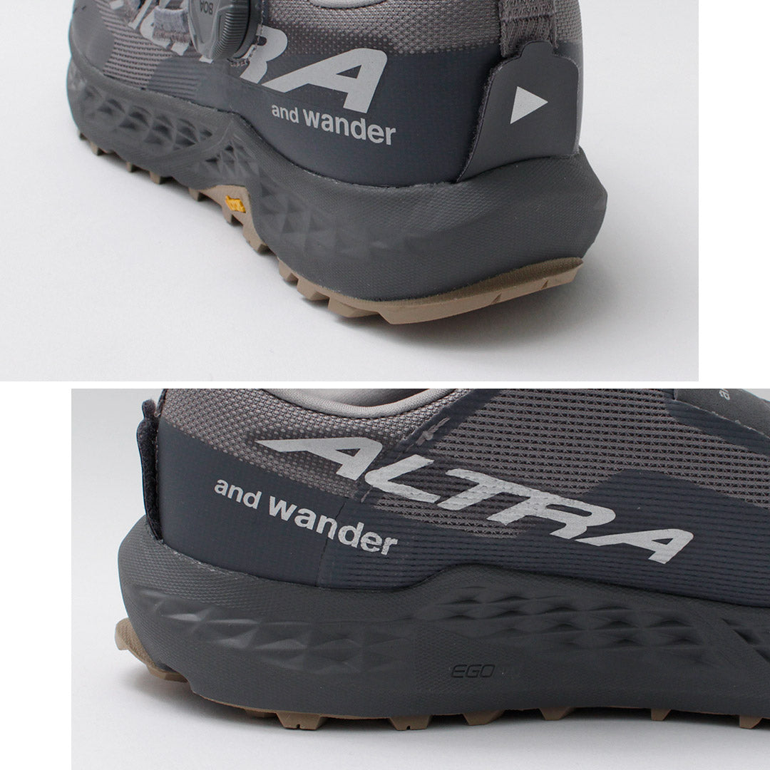 AND WANDER / Altra Collaboration Timp 5 BOA Sneakers