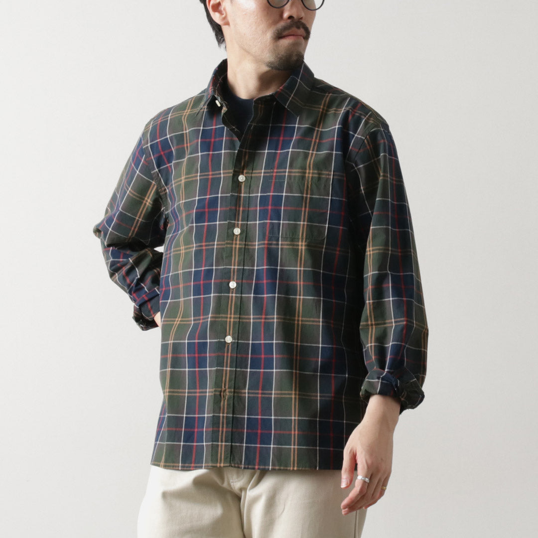 BARBOUR / TAGGON Tartan Oversized Shirt