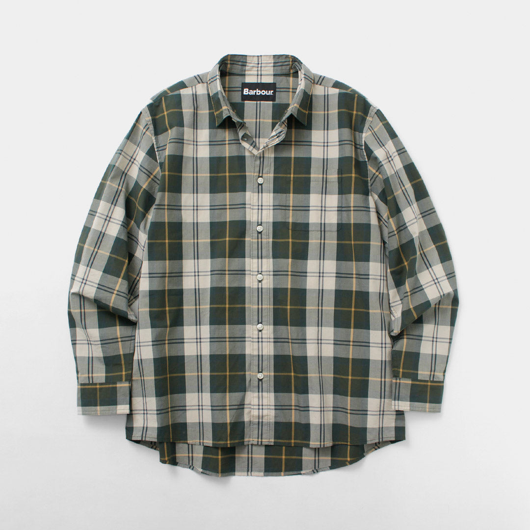 BARBOUR / TAGGON Tartan Oversized Shirt