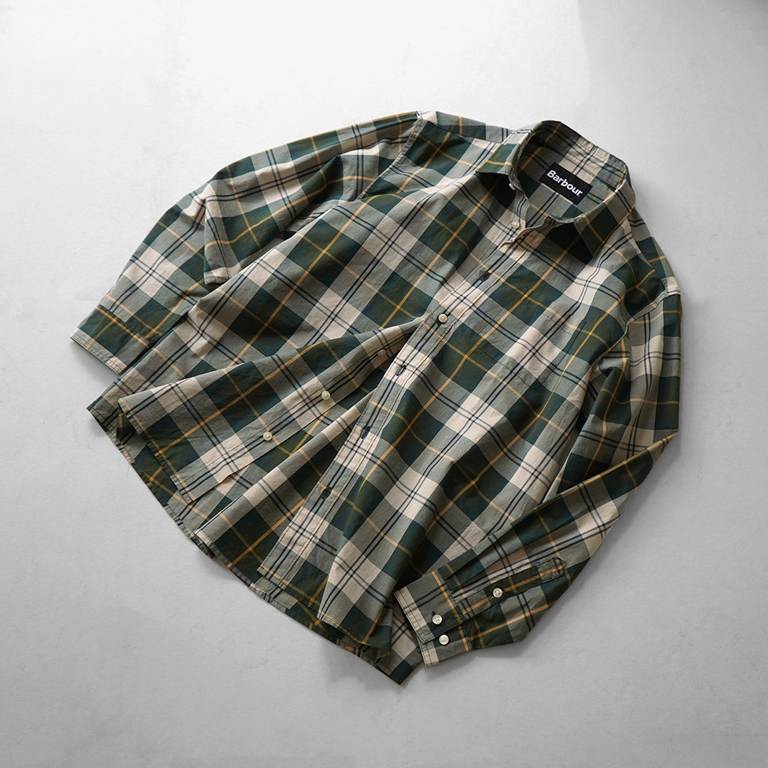 BARBOUR / TAGGON Tartan Oversized Shirt