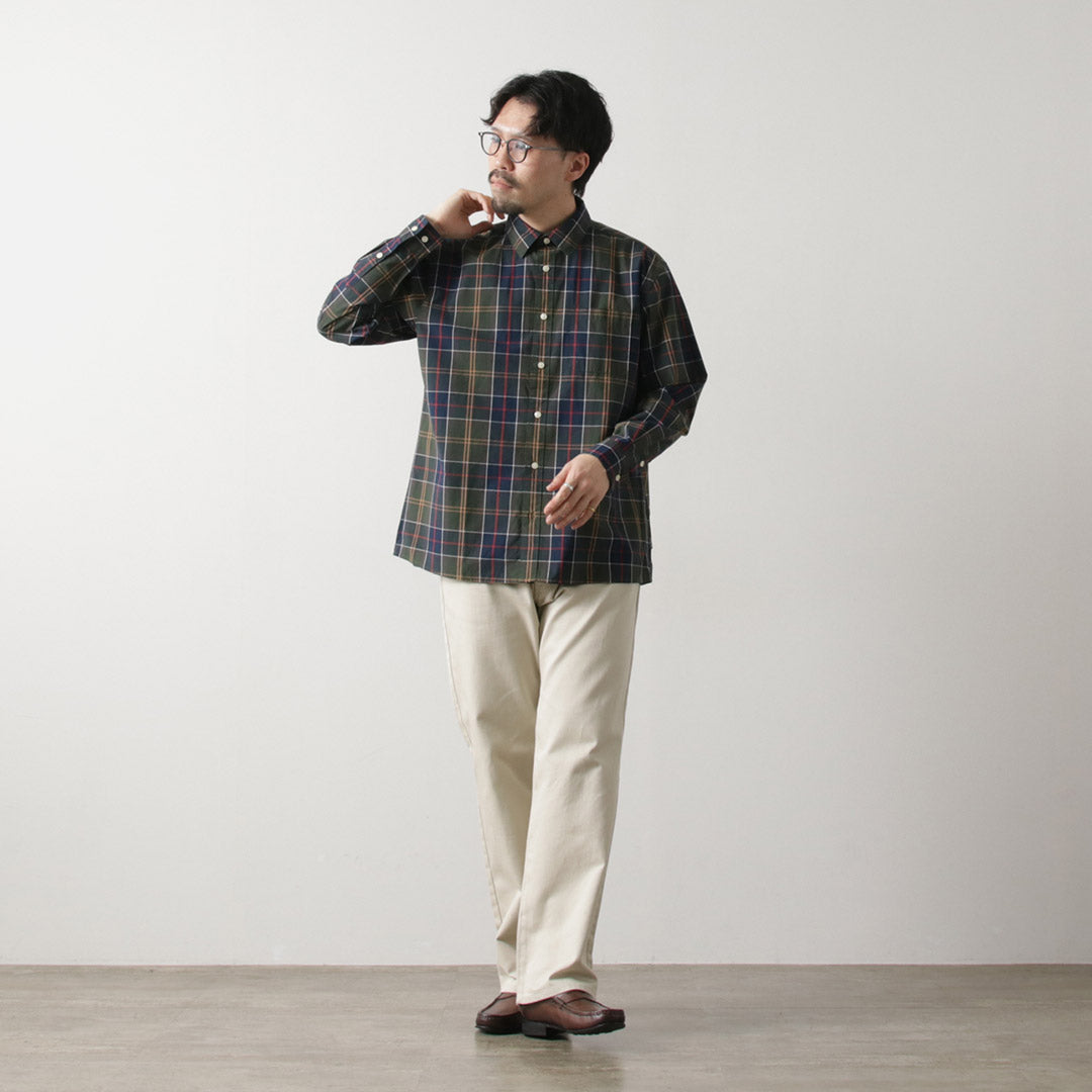 BARBOUR / TAGGON Tartan Oversized Shirt