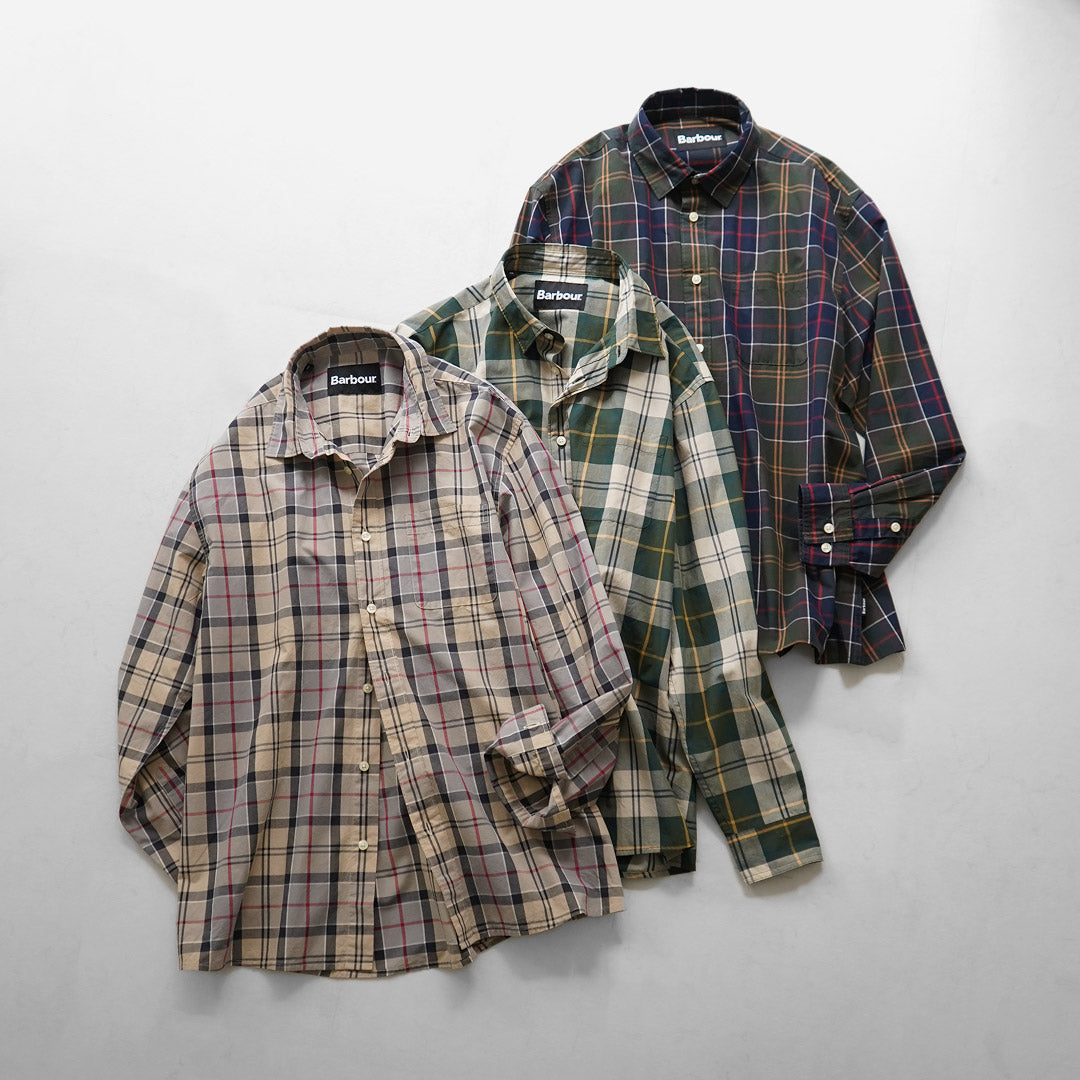 BARBOUR / TAGGON Tartan Oversized Shirt