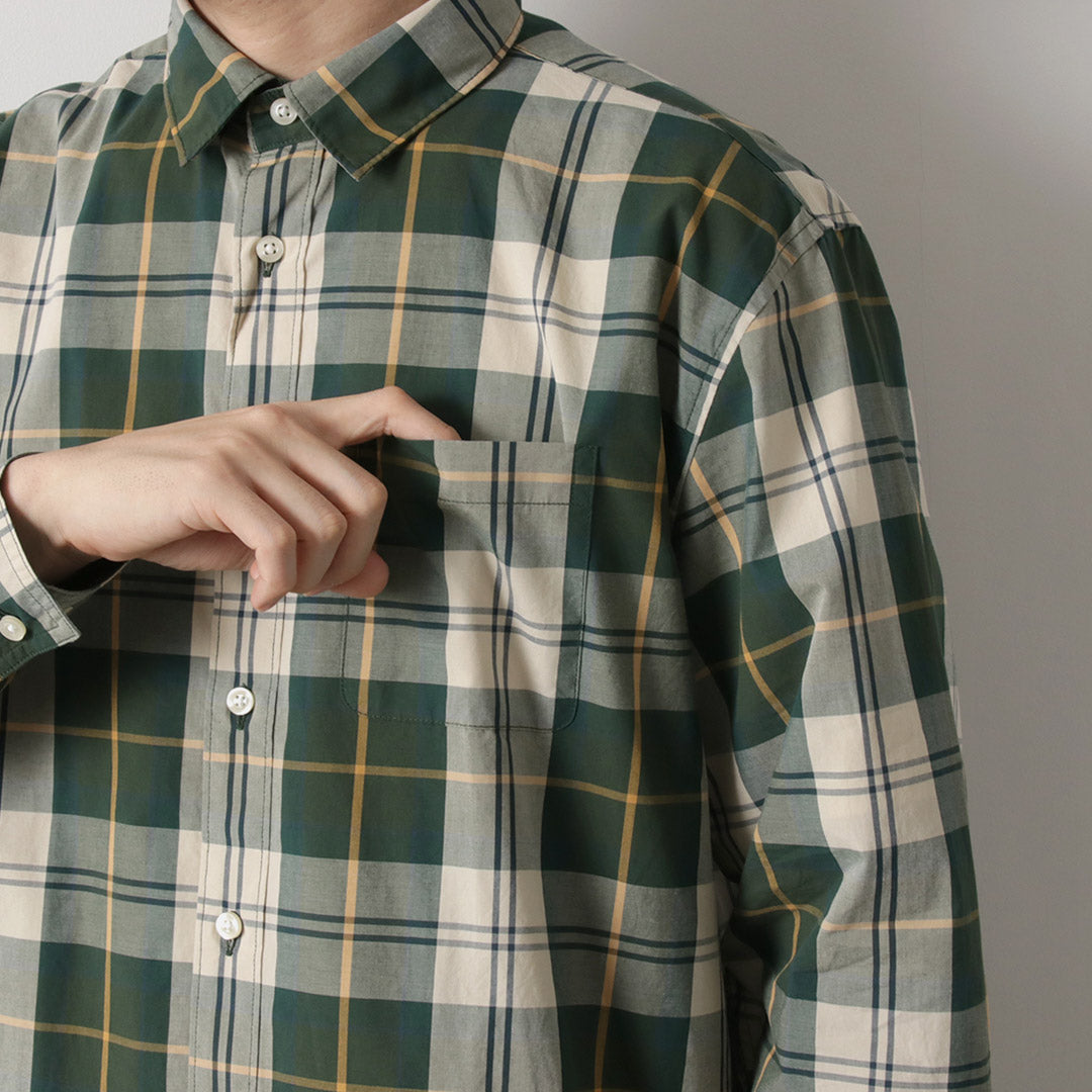 BARBOUR / TAGGON Tartan Oversized Shirt