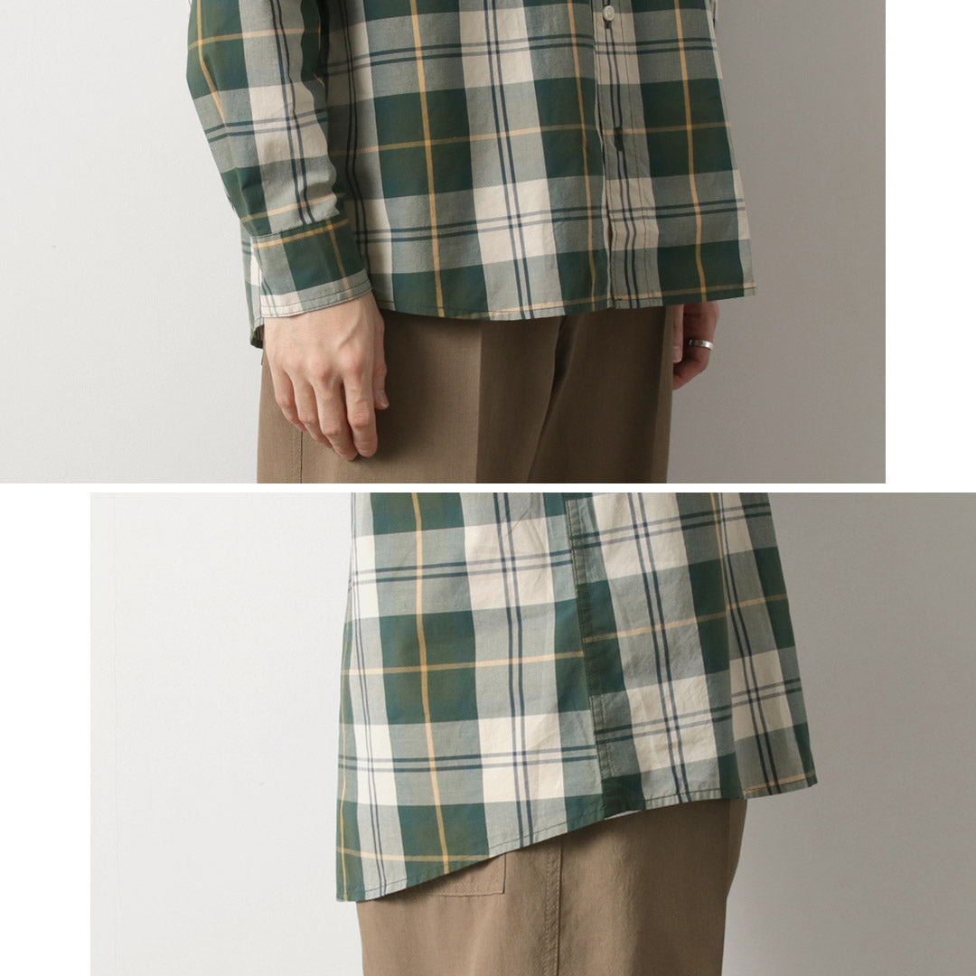 BARBOUR / TAGGON Tartan Oversized Shirt