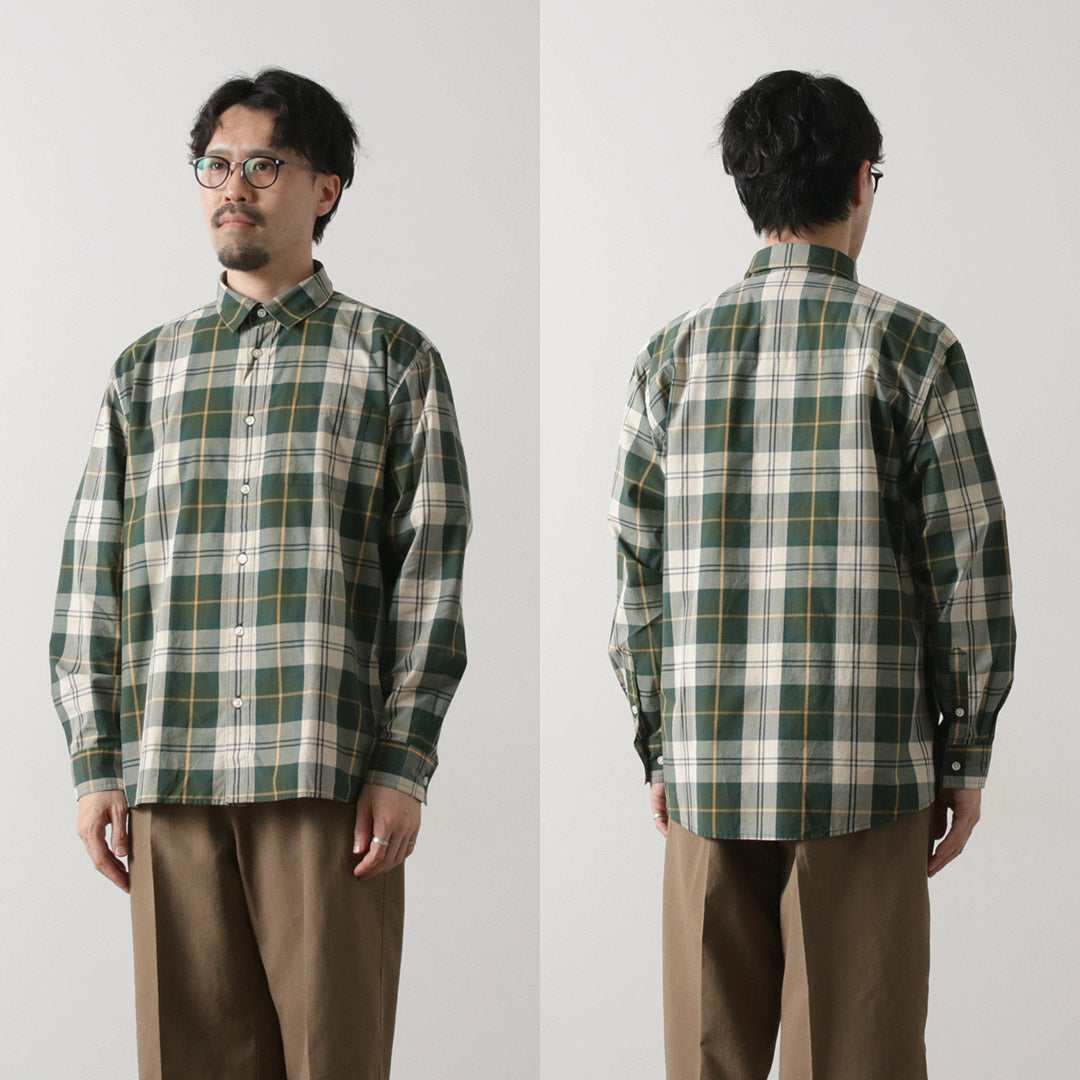 BARBOUR / TAGGON Tartan Oversized Shirt