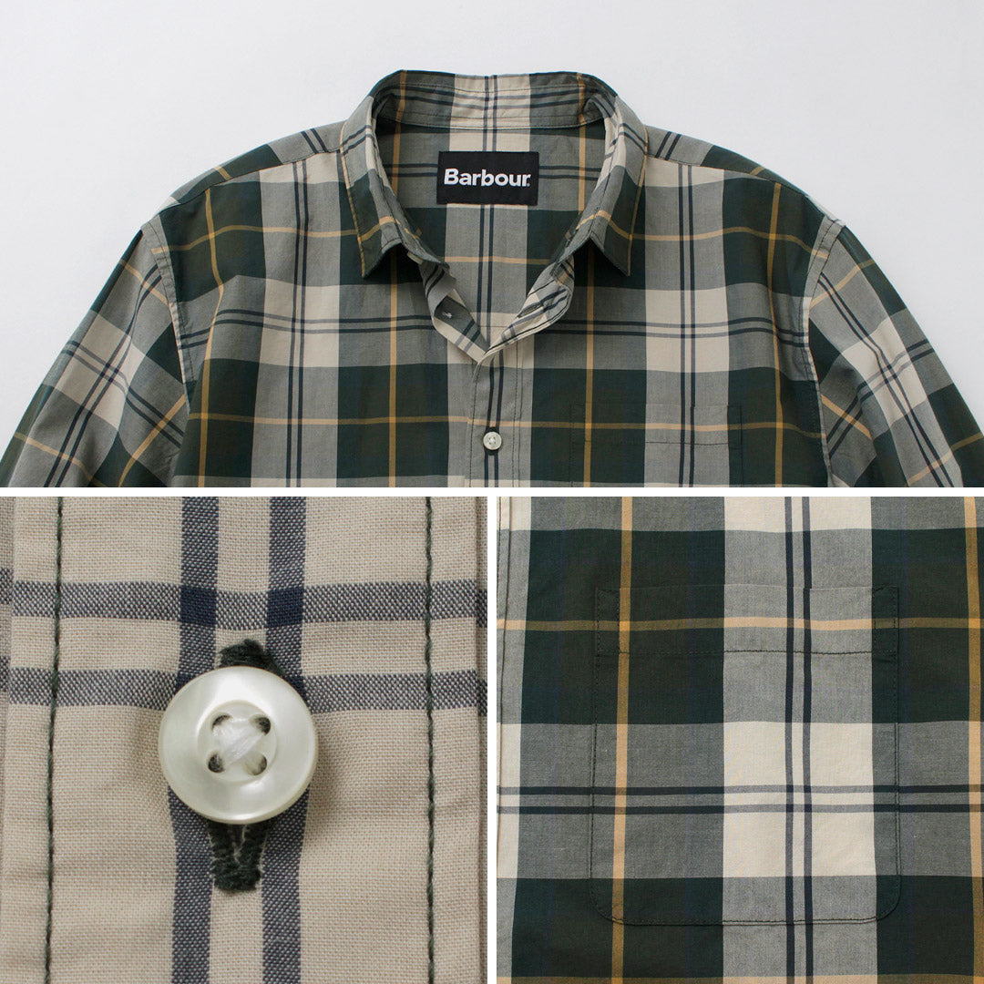 BARBOUR / TAGGON Tartan Oversized Shirt