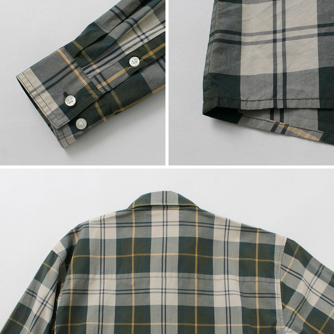 BARBOUR / TAGGON Tartan Oversized Shirt