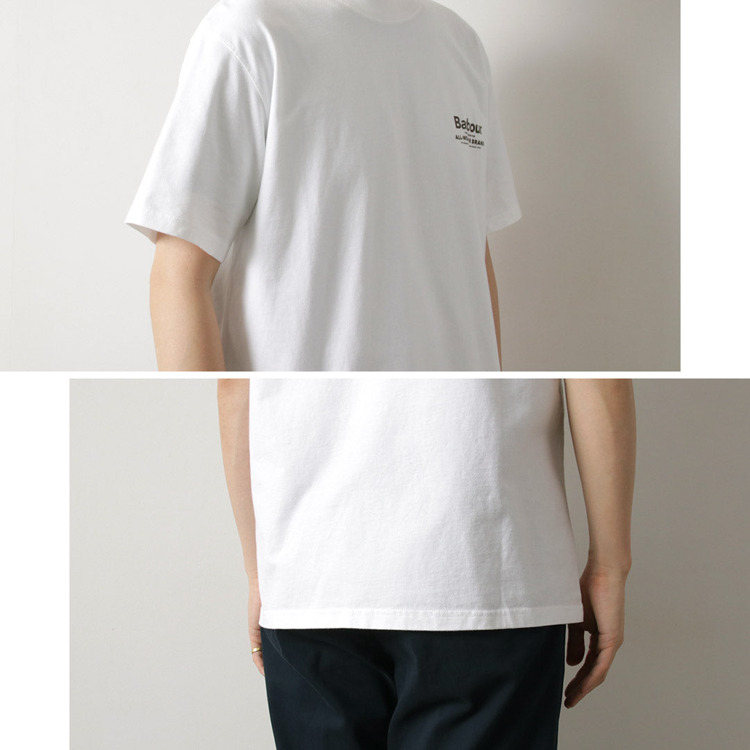 BARBOUR / Outdoor Graphic Oversized T-Shirt