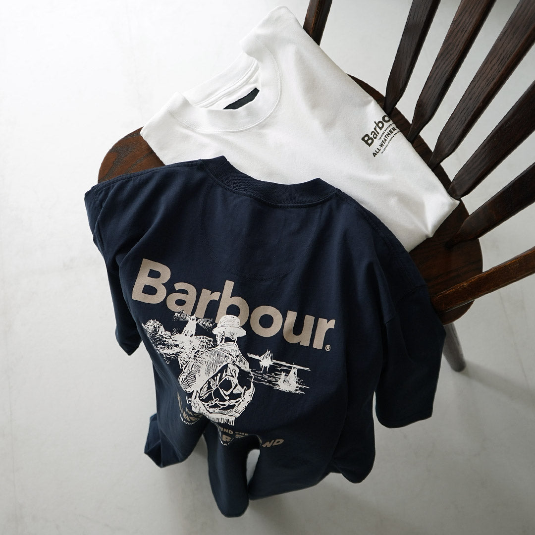 BARBOUR / Outdoor Graphic Oversized T-Shirt