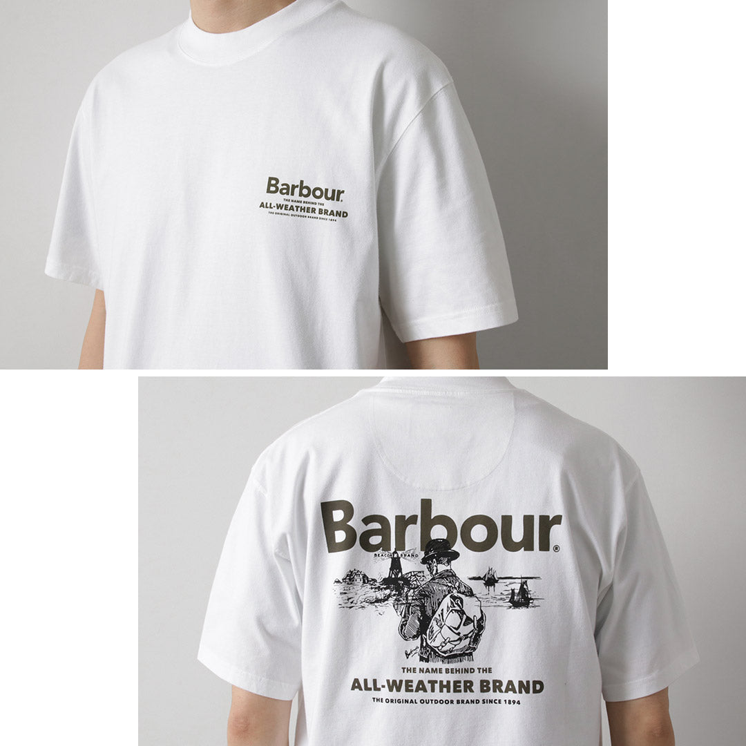 BARBOUR / Outdoor Graphic Oversized T-Shirt