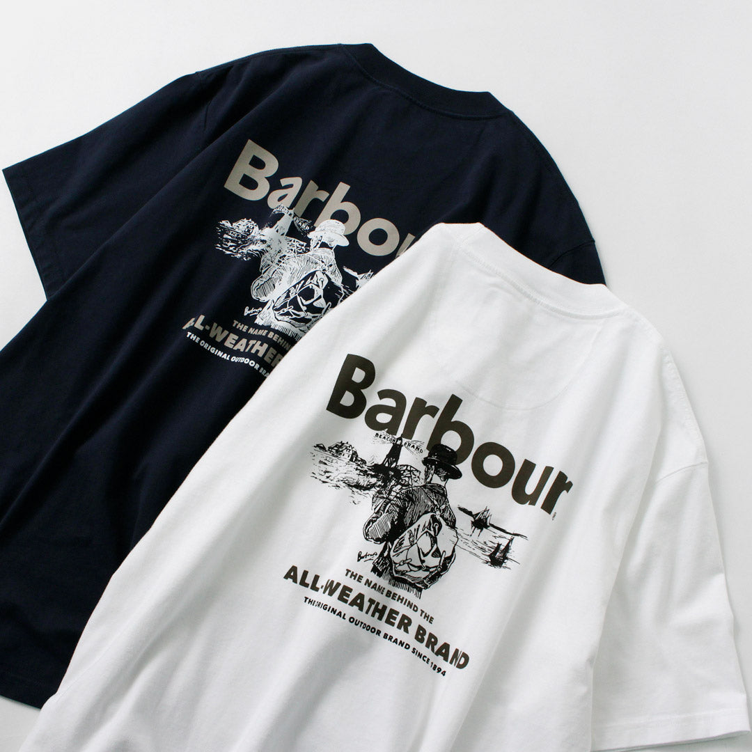 BARBOUR / Outdoor Graphic Oversized T-Shirt
