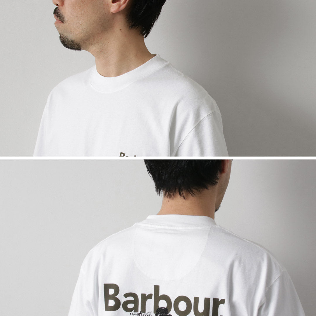 BARBOUR / Outdoor Graphic Oversized T-Shirt