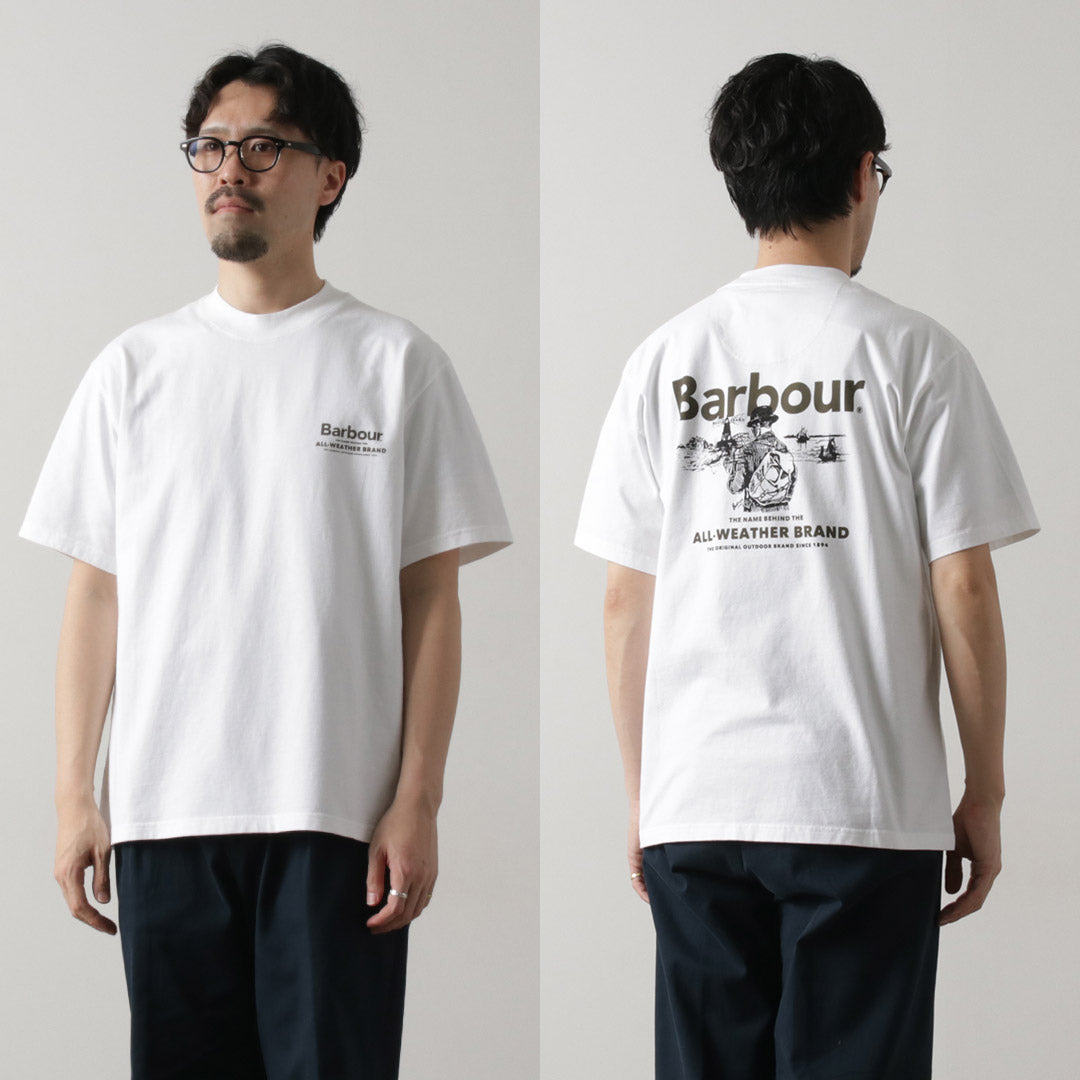 BARBOUR / Outdoor Graphic Oversized T-Shirt