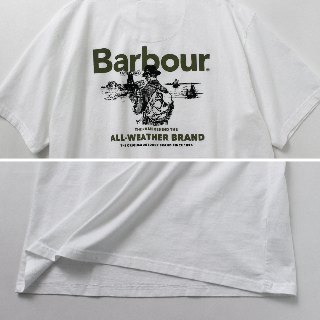BARBOUR / Outdoor Graphic Oversized T-Shirt