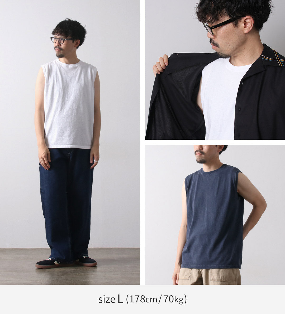 GOOD ON / Sleeveless T-shirt